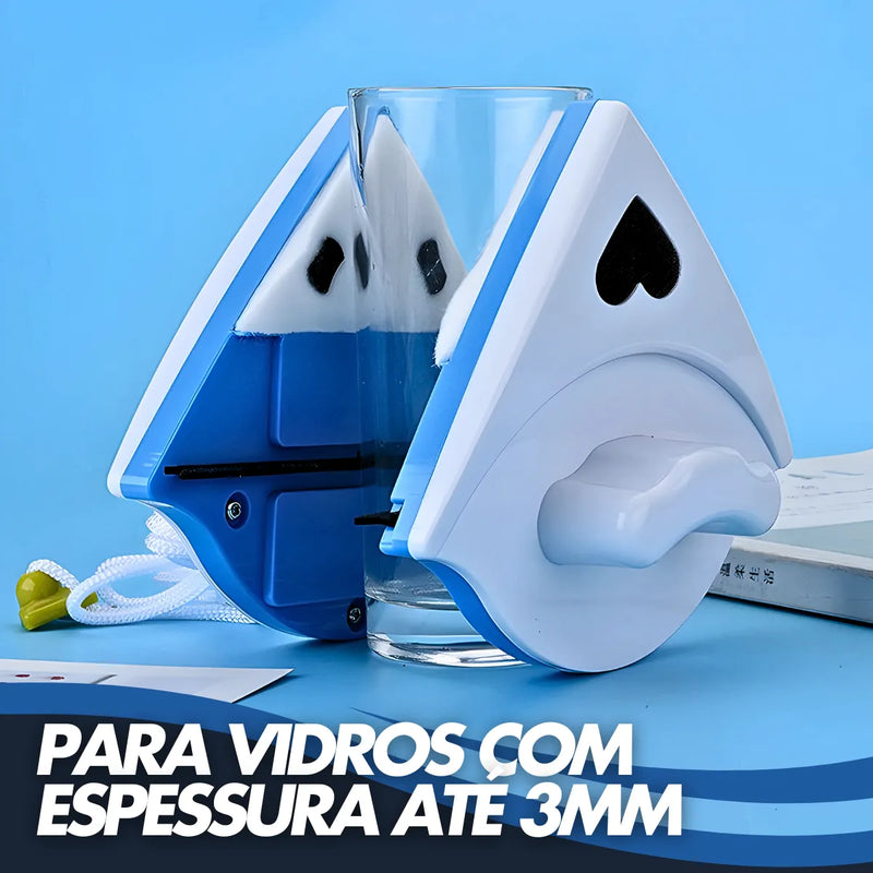 Limpa Vidros Janela Magnético Dupla Face - Adora