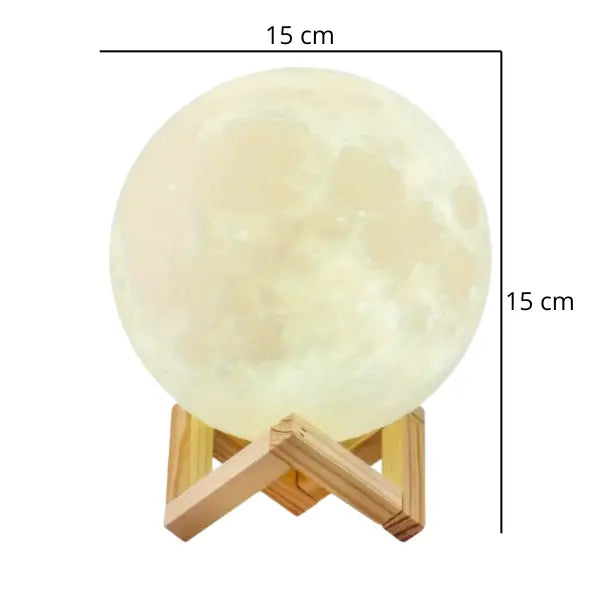 Luminária Lua Cheia Realista - Adora