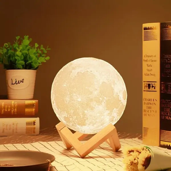 Luminária Lua Cheia Realista - Adora